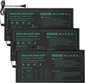 Seedling Heat Mat 3 Pack Durable Waterproof Plant Heating Pad 10"x 20.75" for Germination, Indoor Gardening, Greenhouse