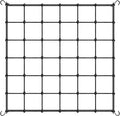 iPower Elastic Trellis Netting for 3x3FT Grow Room, Heavy-Duty Plant Net with Hooks, Flexible Hydroponics Support for Indoor Plants, Gardening, and Horticulture