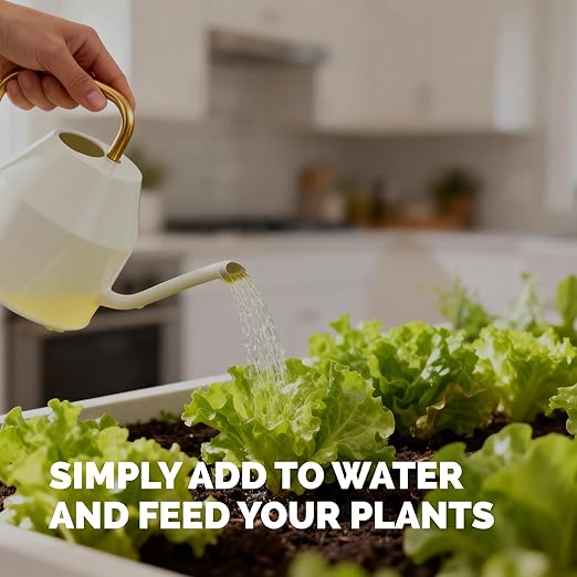 Herb Plant Food for All Edible Herbs, Leafy Greens and Veggies, Liquid Houseplant Fertilizer 8 oz (250mL)
