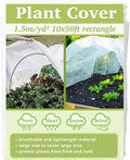 Plant Covers Freeze Protection 10x50ft Floating Row Cover 1.5oz/yd² Plant Covers for Winter Garden Fabric for Cold Sun Protection