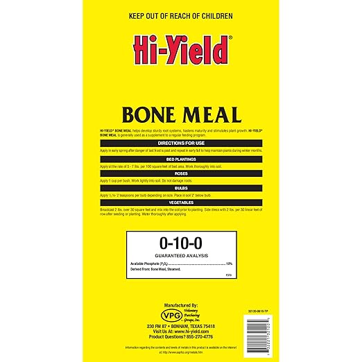 Hi-Yield (32120) Bone Meal 0-10-0 (20 lbs.)