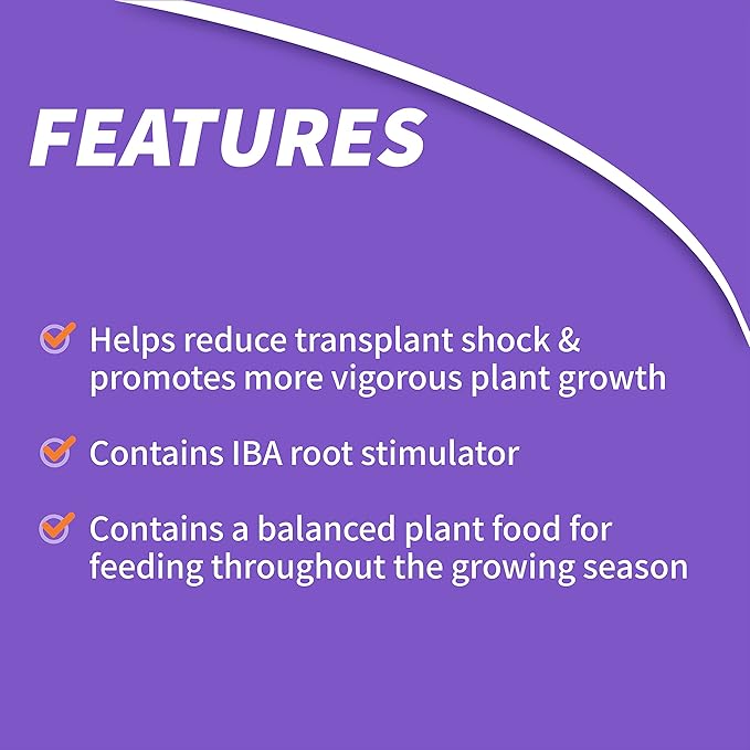 Bonide Garden Rich Root & Grow Root Stimulator & Plant Starter, 128 oz Concentrate 4-10-3 Fertilizer for Transplanting