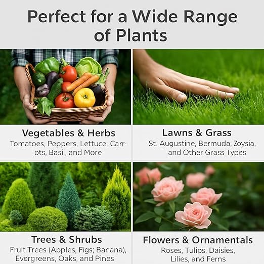 𝐏𝐑𝐎𝐅𝐄𝐒𝐒𝐈𝐎𝐍𝐀𝐋 All-Purpose 20-20-20 Liquid Fertilizer Spray for Lawns, Grass, Plants, Vegetables, Fruits & Flowers | 20-20-20 Liquid Fertilizer for Indoor and Outdoor Plants (32 OZ)