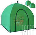 24.5″ *24.5″ *20.5″Mini Greenhouse Winter Plant Warm Covers - Raised Bed Cover for Seed Starting, Warm Tent Freeze Protection Humidity Domes for Gardening & Winter Shelter and Protecting Plants 2pcs