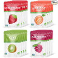 Nature’s Turn Freeze-Dried Fruit Crisps – Healthy, Gluten-Free, Crispy & Delicious, Plant-Based Snack, Ideal for Cereal, Smoothies, School Lunches, & On-the-Go, Sour Variety, Bags of 16 (0.53 oz Each)