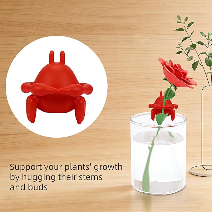BoAn Plant Propagation Buddy & Crab-Shaped Plant Support Structures + Plant Stem Support, Indoor Plant Support for Cuttings Seedlings & Vines Organize Pothos Ivy Decorative Indoor Garden Gift