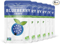 Nature’s Turn Freeze-Dried Blueberry Crisps – Healthy, Gluten-Free, Crispy & Delicious, Plant-Based Snack, Ideal for Cereal, Smoothies, School Lunches, & On-the-Go, Bags of 6 (0.53 oz Each)