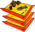 HNXTYAOB 3 Pcs 39.5"X31.5" Large Repotting Mat for House Plants Transplanting and Soil Mix Control, Gardening Gifts for Plant Lovers