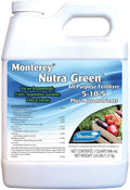 Monterey Nutra Green 5-10-5 + Micronutrients, Fertilizer for Ornaments, Fruits, Vegetables, Gardens, Trees & Shrubs, 1 Quart, Apply with Sprayer