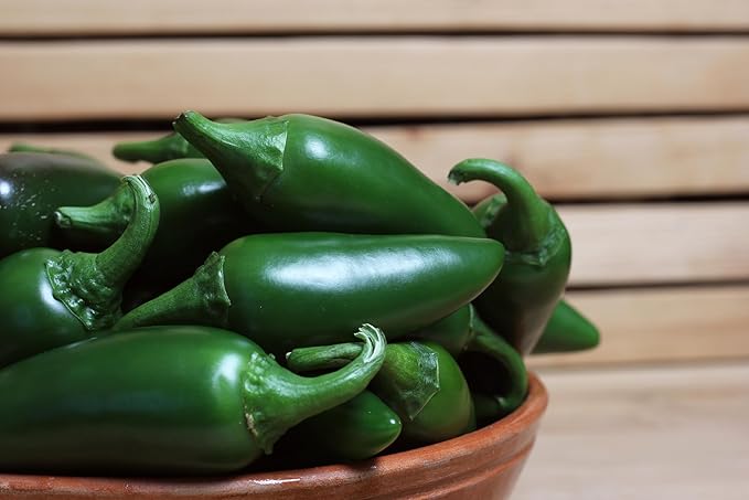TKE Farms & Gardens - Jalapeno Pepper Seeds for Planting, 100+ Heirloom Non-GMO Seeds, Indoor & Outdoor Vegetable Garden, Perfect for Salsa & Hot Sauce