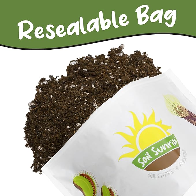 Soil Sunrise Jade Plant Potting Soil Mix (8 Quarts) Hand Blended Additive for Jade Succulents