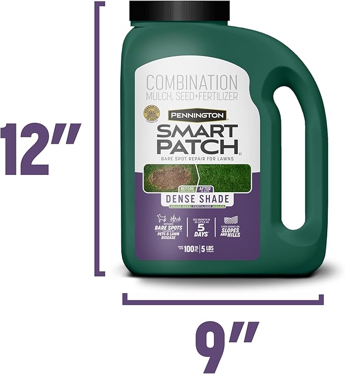 Pennington Smart Patch Dense Shade Mix Jug 5 lb