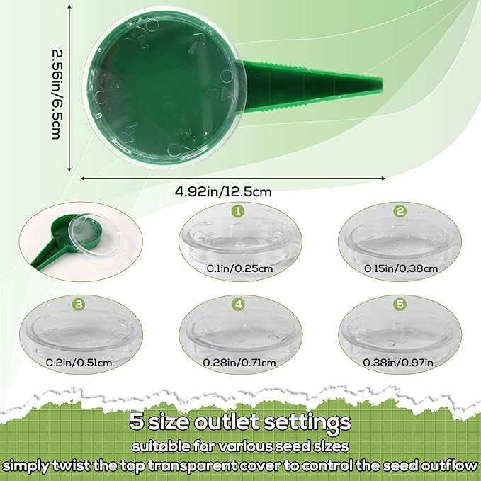 Mini 20 Cell Soil Blocker, Iron Hand Held 3/4 in Soil Block Maker Blocking Tool for Seed Starting with Seed Dispenser Garden Seeding Tools for Indoor Outdoor Plants