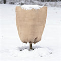 ANPHSIN Burlap Plant Covers Freeze Protection for Patio Winterizing - 40"×47" Large Winter Frost Protector with Drawstring, Reusable Tree Freeze Blanket for Garden Bushes