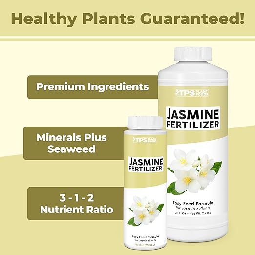 Jasmine Fertilizer – Liquid Plant Food for More Blooms & Healthy New Growth, 32 oz