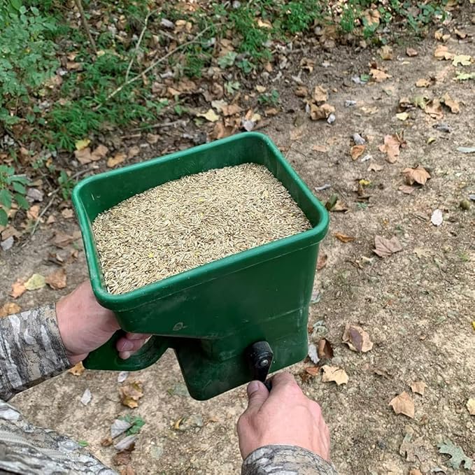EVOLVED HARVEST Throw & Gro No-Till Forage for Deer - Easy-to-Plant Fast-Growing Food Plot Seeds, 5 Lbs