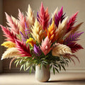 22Day Seeds: Seeds Plumed Cockscomb Mix/Celosia/Includes Variety Crested West Indian Toreador/Annual Flowers