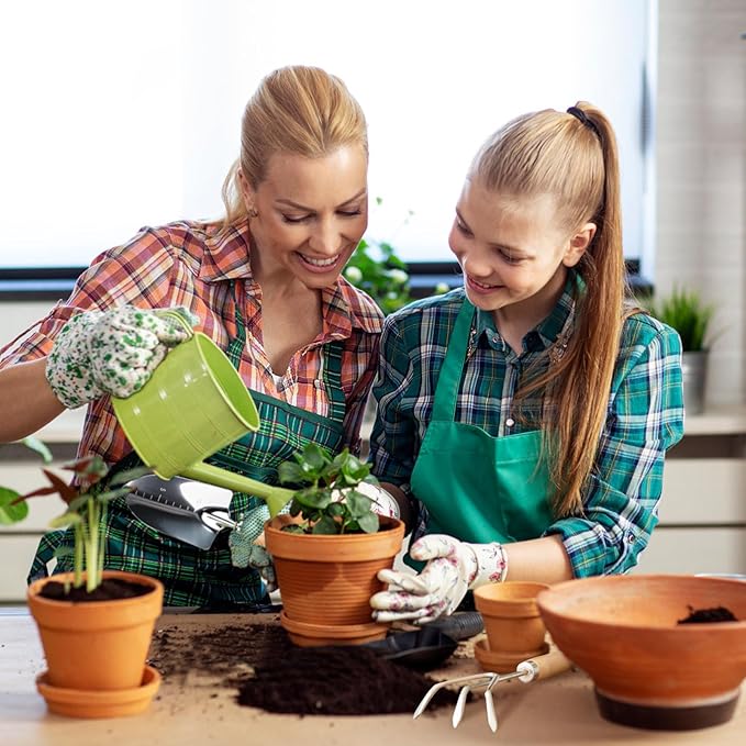 2026 Upgrade 11-Piece Gardening Tools for Women with Gardening Knee Pads and Repotting Mat, Heavy Duty Stainless Steel Gardening Hand Tools, Durable Garden Supplies Kit, Ideal Gifts for Men Gardeners