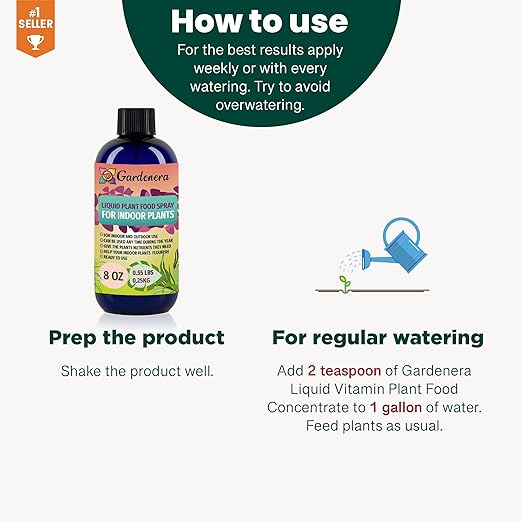 Gardenera Plant Growth Superfood for Tomatoes with 18 Essential Vitamins & Minerals - Organic Plant Food Fertilizer - Micro-Fungi and Bio-Organisms for Tomato Plant Care & Growth Enhancement - 32oz