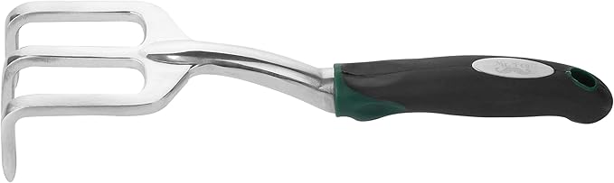 Mr. Pen Black Mini Hand Rake, Hand Cultivator, Garden Tool, 3 Prong Garden Rake, Manual Operation, Metal, Great for Weeding and Turning Soil