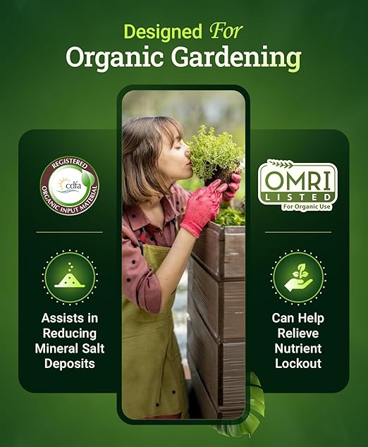 FoxFarm Bush Doctor Sledgehammer Nutrient Rinse – OMRI Listed Organic Liquid Fertilizer Flush for Soil & Hydroponic Systems, Removes Fertilizer Buildup & Relieves Nutrient Lockout, 1 Pint