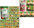 HOME GROWN 𝗨𝗦𝗔 𝗣𝗥𝗘𝗠𝗜𝗨𝗠 55 Vegetable Seeds Pack 28,000 & HOME GROWN 𝗨𝗦𝗔 𝗣𝗥𝗘𝗠𝗜𝗨𝗠 8 Onion Seeds for Planting – 1,600 Heirloom 𝗡𝗢𝗡-𝗚𝗠𝗢
