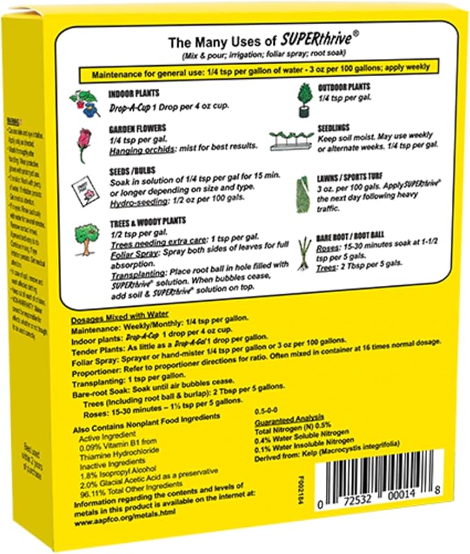100 Count- Jiffy 36 MM Peat Soil Pellets Seeds Starting Plugs: Indoor Seed Starter- Start Planting Indoors for Transplanting to Garden and SUPERthrive Plant Vitamin Solution with Kelp, 4 Oz.