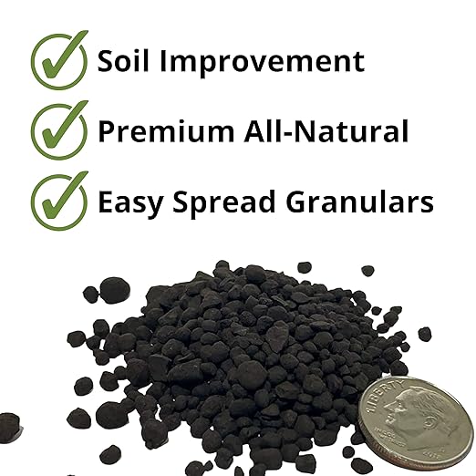 Live Earth Products Humate Soil Conditioner Granules - Three 5 lb Bags (15 lbs)