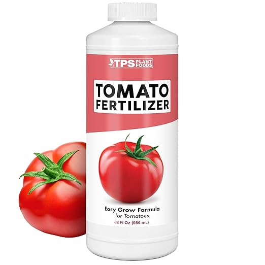 TPS NUTRIENTS Tomato Fertilizer for Tomato and Vegetable Gardens, Liquid Plant Food, 32 oz (1 Quart)