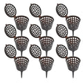 Plastic Fertilizer Mesh Basket for Bonsai, Orchid, Garden Nutrition Cups, 1.6 x 1.1 Inch, 50 Pack