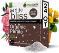 Perlite Bliss (24 Qts) - Organic Perlite for Plants Indoor Soil Amendment - Bulk Perlite for Gardening & Seed Starting - Mixes Easily with Potting Soil, Vermiculite, & Organic Coco Coir for Plants