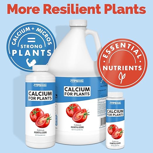 TPS NUTRIENTS Calcium for Plants Made from Organic Inputs, Prevents Common Deficiencies, Liquid Plant Fertilizer, 32 oz (1 Quart)