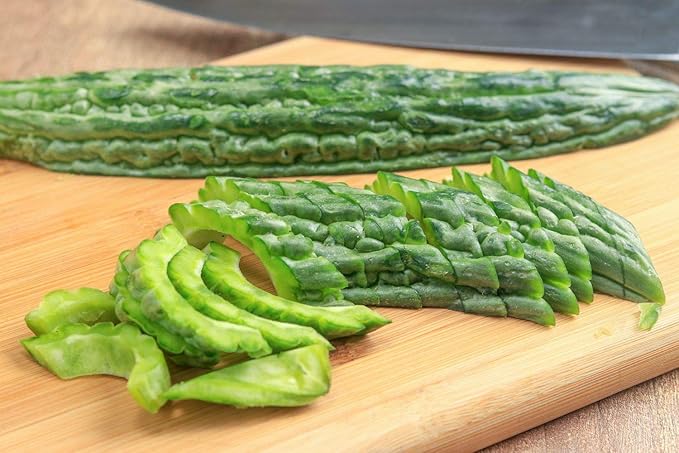 Gaea's Blessing Seeds - Bitter Melon Seeds - Bitter Gourd Heirloom Non-GMO Bittermelon Seeds with Easy to Follow Planting Instructions - 92% Germination Rate (Pack of 3)