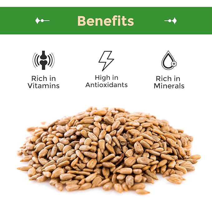 Sincerely Nuts Sunflower Seeds Roasted and Salted, Hulled | No Shell, Gluten-Free Snack, Vegan, and Kosher Certified 5(LB) Bag
