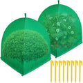 2 PACK Winter Plant Covers Freeze Protection Shrub Covers for Winter Frost Protection for Plants in Winter Warm Plant Tent Protecting Fruit Potted Plants Tree From Freezing Animals Eating (22x22x23)