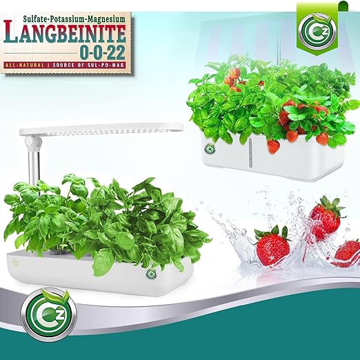 Organic Langbeinite 0-0-22 Sul-Po-Mag 3LB - Made in USA Soil Amendment for Indoor/Outdoor Plants & Flower Gardens. Water Soluble Potassium/Magnesium/Sulfur. Low Chlorine Fertilizer. OMRI Listed