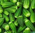 Okra Seeds for Planting - Plant & Grow Blondy Okra in Home Outdoor Garden - Heirloom & Non GMO - Planting Instructions for Abundant Harvests, Great Gardening Gift, 5 Packets