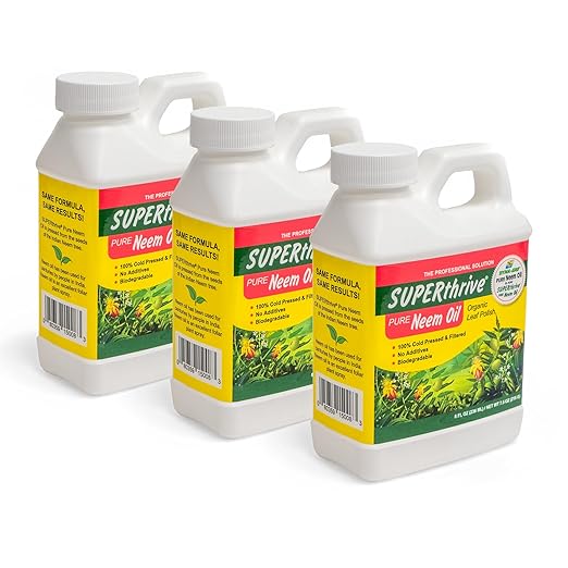 SUPERthrive Pure Neem Oil Natural Leaf, 8 oz (3 Pack)
