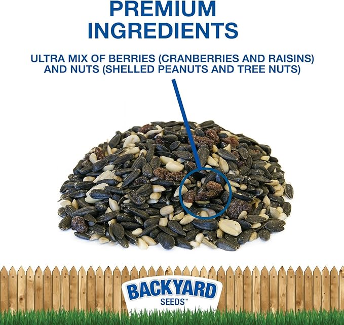 CountryMax Backyard Seeds Berries 'N Fruit Bird Seed (5 Pounds)