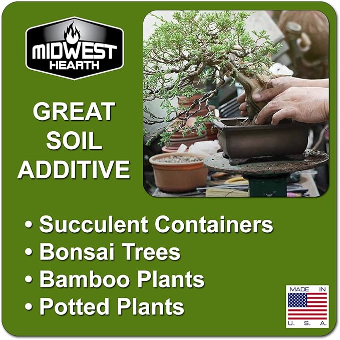 Red Lava Rocks for Plants Natural Horticultural Volcanic Rock (1/4" Size) (Mined in USA) (2-lb Bag)