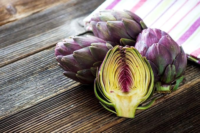 20+ Seeds Purple Artichoke Imerial Star - Vegetable Purple