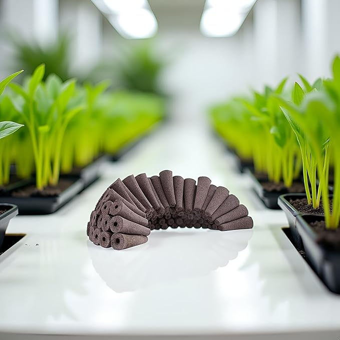 12 Pcs Grow Sponges Seed Pods Replacement Root Growth Sponges Seed Starter Pods Refill Pods Compatible Seed Grow Pod for Hydroponic Growing System Plant Germination Kits