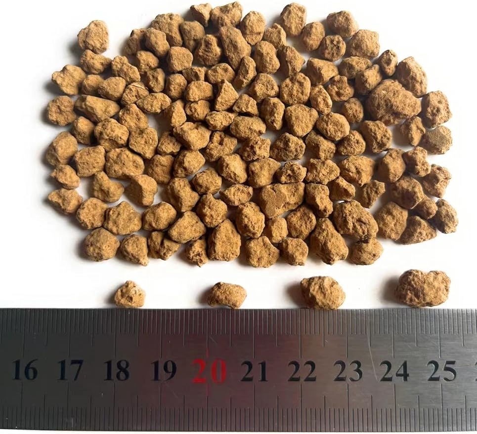 Japanese Super Hard Akadama Bonsai Soil - Medium Grain (6-12mm), 6 lb (3.6 QT) | for Established Bonsai,Orchids,Pond Plants,Drainage Layers & Plants with Extensive Root Systems