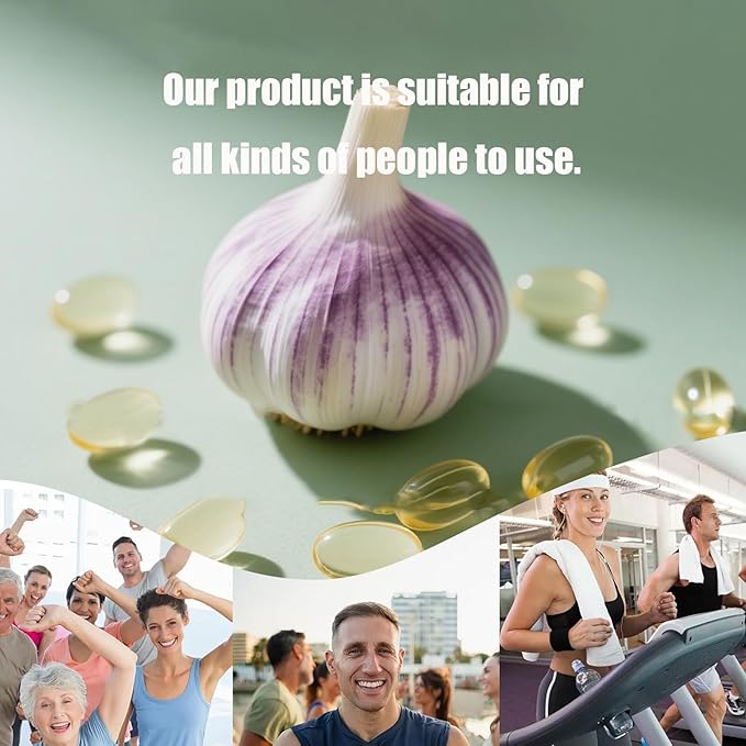 EILTEAU Aged Garlic Extract - 7500mg Odorless - 180 Softgels | Non-GMO, Gluten-Free | Supports Immune Health (1)