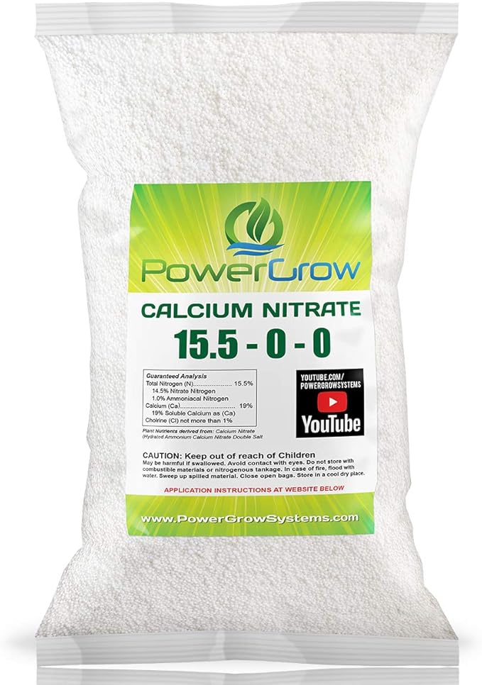 Calcium Nitrate 15.5-0-0 Fertilizer Bulk Pricing (1 Pound)