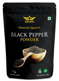 Black Pepper Powder for Cooking | Fine Powder Form,100% Pure, No Colors, No Additives | Kitchen Staple for Chefs, Home Cooks & Restaurants