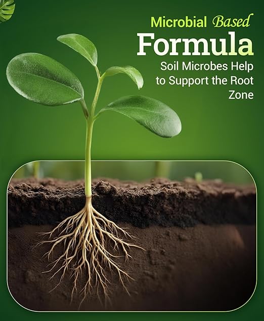 FoxFarm Bush Doctor Boomerang - 2-0.2-0.3 Comeback Formula - Microbial-Based Liquid Plant Fertilizer for Root Zone Support, Immediate Nutrient Uptake - Helps Plants Recover from Abiotic Stress-1 Pint