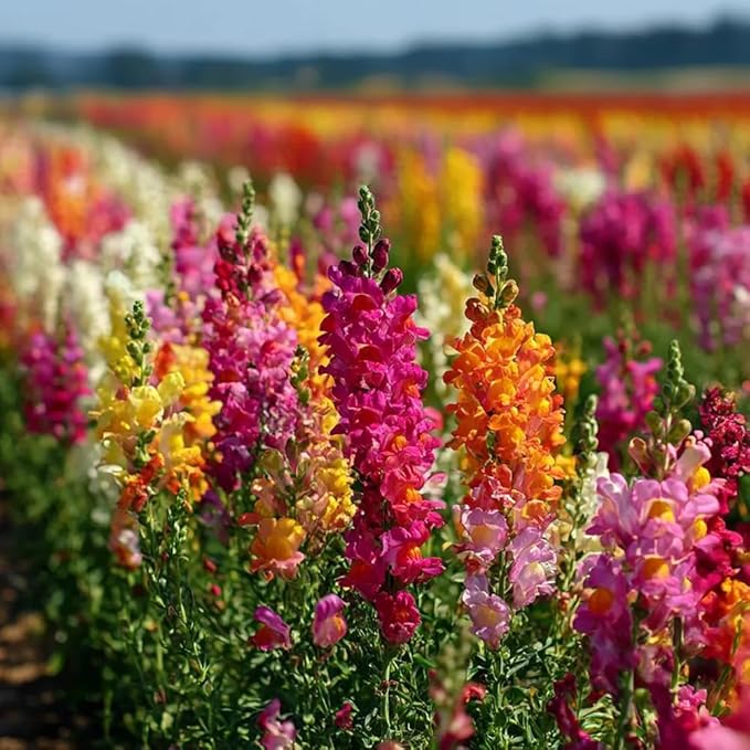 200pcs Snapdragon Seeds Flower Seed Antirrhinum majus Tetra Mix Multi Color Blooms Cut Flowers Non-GMO