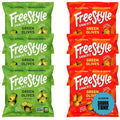 Freestyle Snacks Olive Snack Packs - As Seen on Shark Tank - Single Serve - Fresh Pitted Green Olives, Grown in Greece, All Natural, Non-GMO, Sugar-Free, Salty Snack - Variety, 1.1oz (6 Pack)
