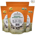 McCabe Organic Sun-Dried Moringa Seeds - Moringa Seeds | Rich with Fiber & Minerals | USDA and CCOF Certified | Product of USA | 70g Pack of 3